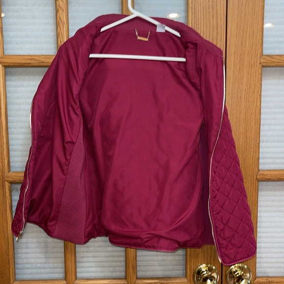 Chico’s 3 (16/18) Berry Quilted Vest - Picture 7 of 9